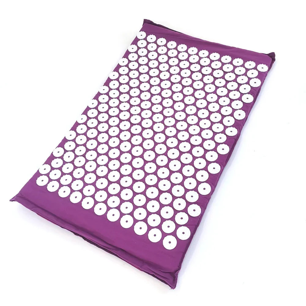 Tapis d'acupression Yozena seul, coloris Prune